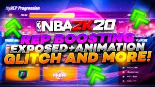 NBA 2K20 PERMANENT ANIMATION GLITCH! TOP REP EXPOSED FOR BOOSTING? AND MORE