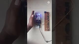 Arduino+Ultrasonic Sensor+Servo motor ll Sameer Experiment ll