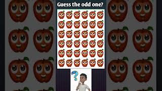 Part 3 || Guess the odd emojis || #emojichallenge #emoji #brain #guess #braingames #ytshortsvideo