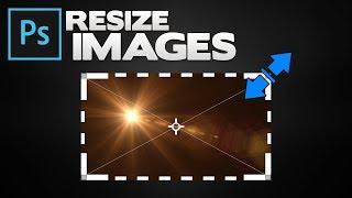 Photoshop: How To Resize Image (Edit, Change and Flip Images)