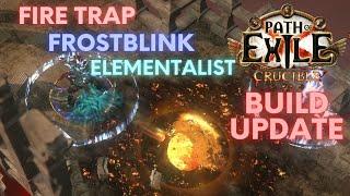 PoE 3.21: Fire Trap Frostblink League Start Build Update