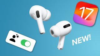iOS 17: NEW Airpods Features!