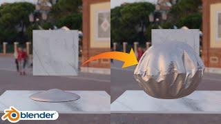 Fluid to Cloth Sim - Quick Blender 2.8 Tutorial