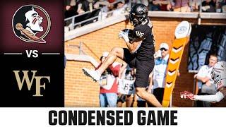 Florida State vs. Wake Forest Condensed Game | 2023 ACC Football