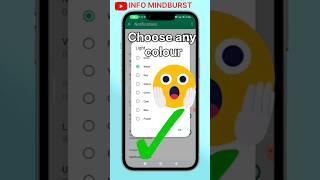 WhatsApp Notification Colour Light settings | #shorts #ytshorts #trending  #new #youtubeshorts