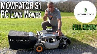 MOWRATOR S1 Remote Control Lawn Mower | Full Review