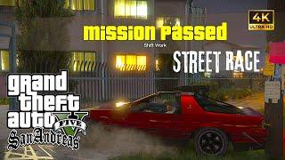 GTA 5  First Street Race Mission with Franklin