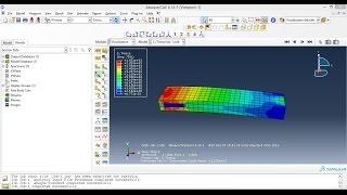 Abaqus Tutorial 1 for beginners(Static Analysis)