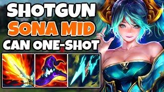 One Auto does 1700. Shotgun Sona ACTUALLY WORKS. | Off-Meta Climb | 13.12