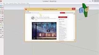 Sketchup - Cara Menambahkan Banyak Plugin