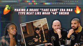 How to Make an Emotional "Take Care" Era R&B Type Beat for Drake like Noah 40 | FL Studio Tutorial