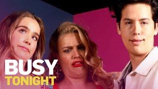 Cole Sprouse & Haley Lu Richardson Purposely Take Un-glamorous Photos | Busy Tonight | E!