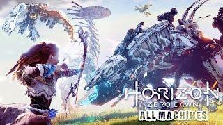 Horizon Zero Dawn - all machines (Enemies)