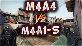 M4A4 VS M4A1-S EFSANE SİLAHLARIN KAPIŞMASI HANGİSİ ? (CS:GO)