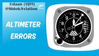 Altimetry Errors Explained: From Theory to Practice