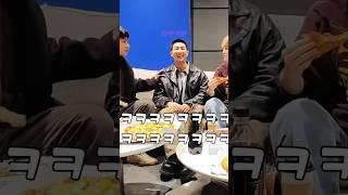 RM Teases Maknae Line By Doing The Greet While They're Eating  #shorts #rm #bts