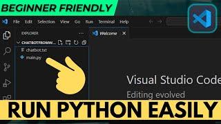 How to Run Python File in Visual Studio Code | Run Python in VSCode