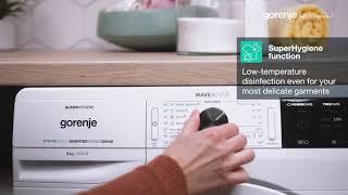 Gorenje  •  Steam  •  Washing machine  •  SuperHygiene function