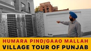 Sadda Pind Mallah (Amritsar) | Punjabi Village Tour | Pind da Gurudwara | Village life of Punjab