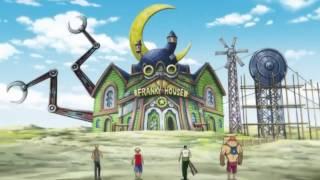 Epic Moment!!  Mugiwara Pirate Destroy Franky House and Luffy say goodbye to Merry