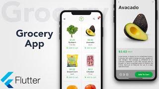 Grocery Application Flutter UI | Flutter UI challenge | Grocery delivery app | daily needs app