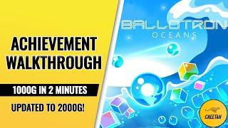 Ballotron Oceans - Title Update Achievement Walkthrough (1000G IN 2 MINUTES) UPDATED TO 2000G!