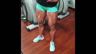 FBB Sarah Villegas shredded quads flex