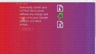 How to convert Json file of GSTR in Excel | Covert GSTR2A Json file in excel format (free)