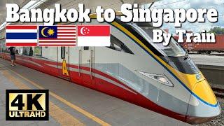 Bangkok to Singapore by train via Malaysia Kuala Lumpur - cross border journey