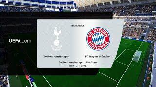 Tottenham vs Bayern Munich | Tottenham Hotspur Stadium | 10.08.2024 Friendly | PES 2021