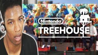 ETIKA REACTS TO SUPER SMASH BROS. ULTIMATE GAMEPLAY - NINTENDO TREEHOUSE | E3 2018