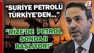 Bakan Bayraktar'dan Petrol Sondajı Açıklaması! "RİZE ÇAYELİ'NDE PETRO SONDAJİ BAŞLIYOR" | A Haber