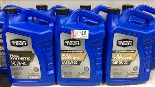 Walmart Super Tech Full Synthetic Engine Oil - One Year Update