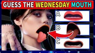 Guess the Wednesday Character by Their Eyes by the Silhouette Quiz | Wednesday Quiz #6