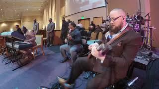 Byron Cage Churchy Medley - Redd Edwards Homegoing Service - Dan Spiffy Neuman, guitar