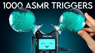 ASMR 1000+ Triggers for People with ZERO Attention Span feat. Toshi the Tascam (No Talking)