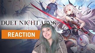 My reaction to the Duet Night Abyss Official Announcement Trailer | GAMEDAME REACTS