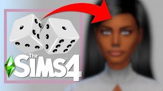 KOSTKA DO GRY TWORZY MOJĄ SIMKĘ! (i jej się to udaje) The Sims 4 CAS CHALLENGE +CC/MODY