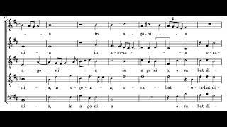 In Passione positus Iesus (F. Guerrero) Score Animation