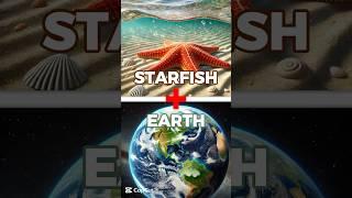 Planet and Animal Fusion #fusion #animals #planet #hybrid #earth #starfish #saturn #moon #ai #aiart