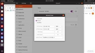 How to Setting Up Proxy with Linux Desktop GUI