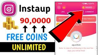 instaup app unlimited coins trick  / instaup app free coins 2024 - instaup unlimited coins