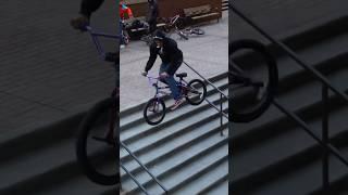 Walmart BMX Bike vs Big Stairset 