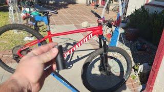 CUTTING THE STEERER TUBE AND STAR NUT INSTALL (SPECIALIZED ROCKHOPPER)