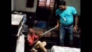 On cam: Delhi cop brutally thrashes youth inside police station