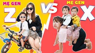 Khác Nhau Giữa Mẹ Gen X vs Mẹ Gen Z  Min Min TV Minh Khoa