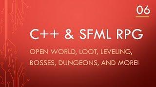 C++ & SFML | Open World RPG [ 06 ] | Game state and getting the states working!