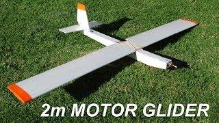 2m depron motor glider