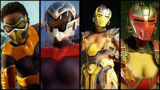 Cyrax & Sektor (Cyber Lin Kuei Initiate & Skimpy) - Skin Mod Showcase - Mortal Kombat 1