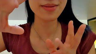 ASMR For The People Who Had A Tough Day  hand movement, finger fluttering, tongue clicking, reiki